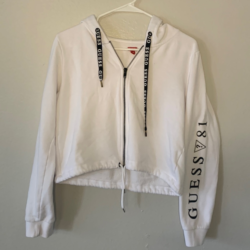 Guess Zip Up Hoodie